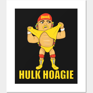 Hulk Hoagie Sandwich Wrestler Vintage Posters and Art